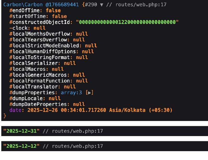 Carbon Adding and Subtracting Time
